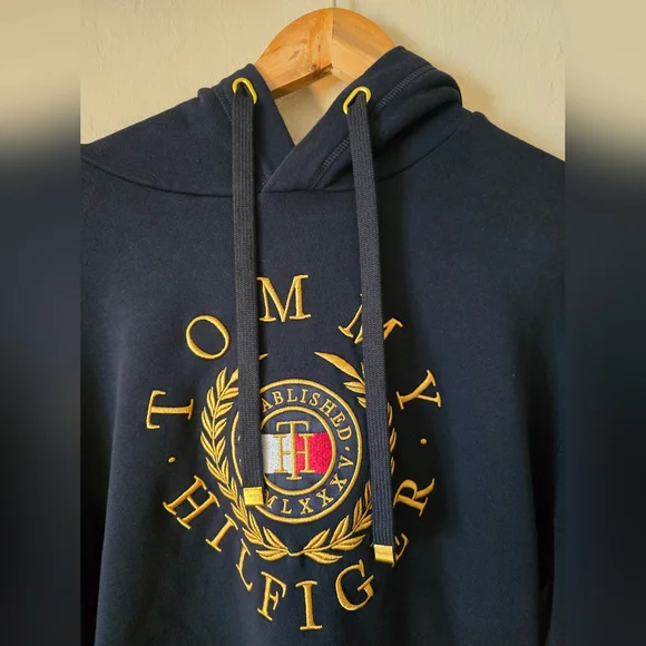 TOMMY HILFIGER CREST LOGO HOODIE